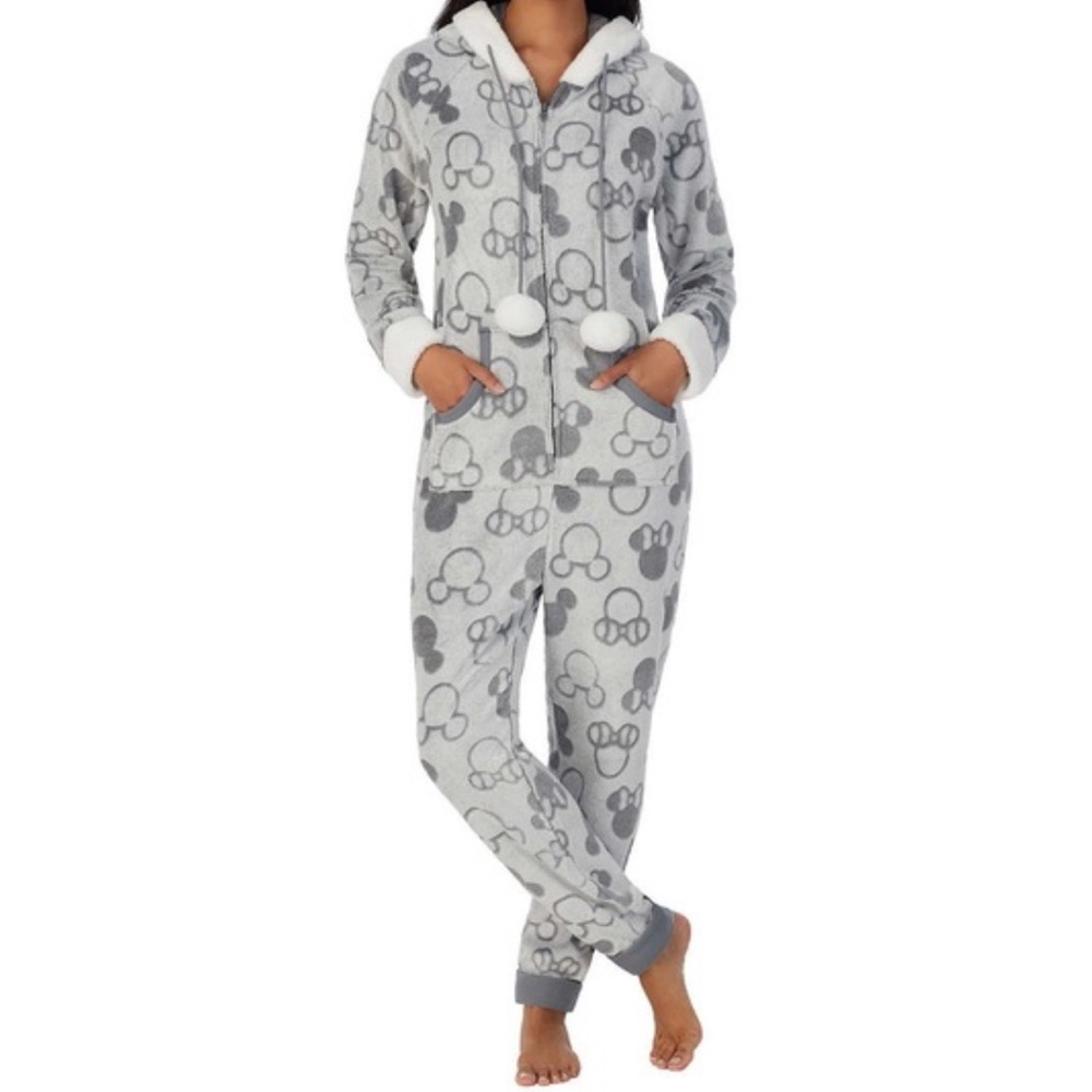 Disney Gray Mickey Mouse Kids One Piece